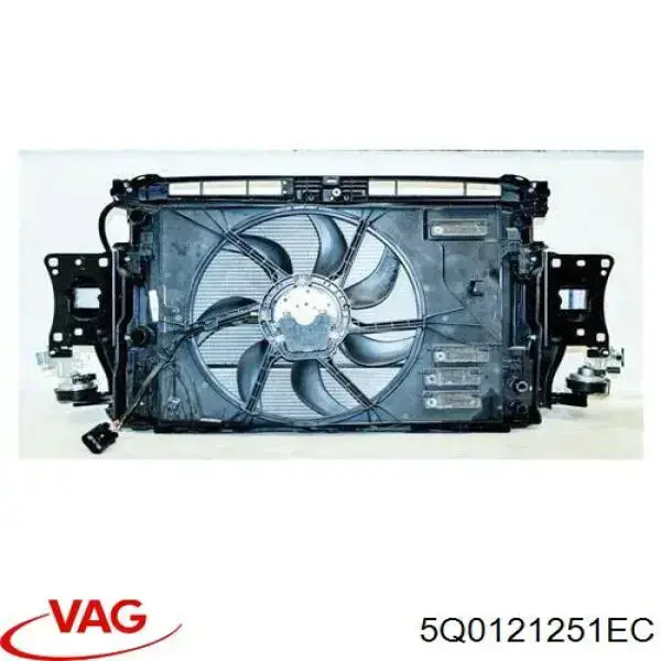 Купити 5Q0121251EC VAG Радіатор двигуна