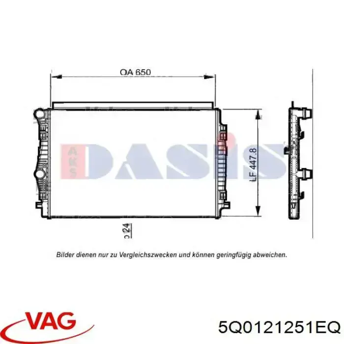 Радіатор основний Denso DRM02044 ціна, від 86.61 USD