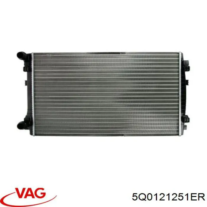 5Q0121251ER VAG радіатор охолодження двигуна
