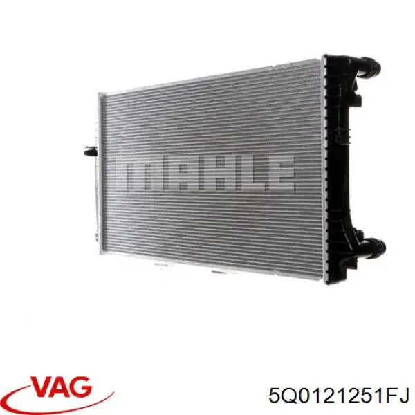 Радіатор 5Q0121251FJ VAG