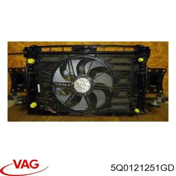 5Q0121251GD VAG Радіатор охолодження двигуна