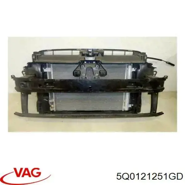 Радіатор основний VAG 5Q0121251GD ціна, від 67.87 USD