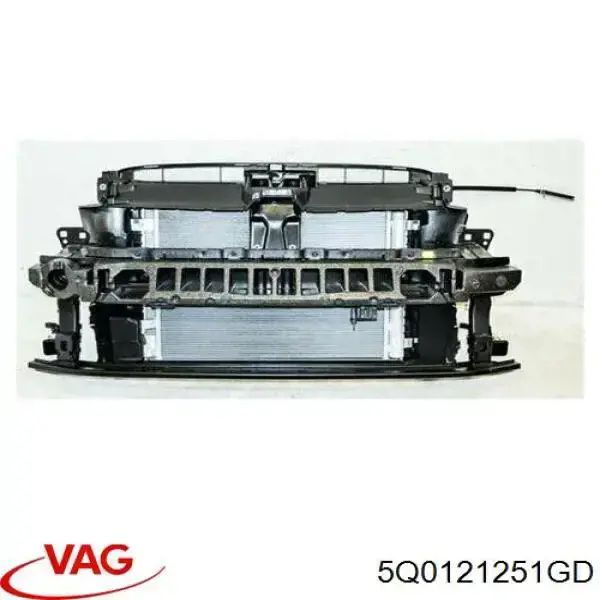 Купити 5Q0121251GD VAG Радіатор двигуна