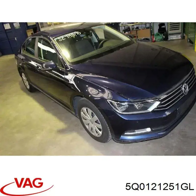 5Q0121251GL VAG Радіатор охолодження двигуна