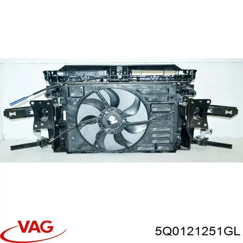 Радіатор 5Q0121251GL VAG