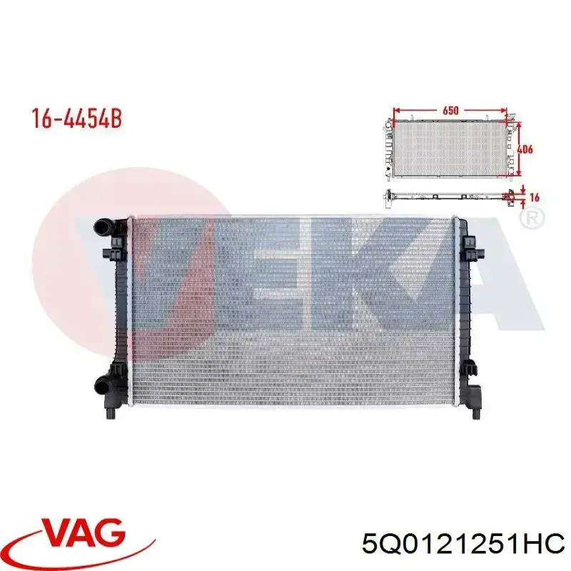 Радіатор основний Polcar 69C1082 ціна, від 55.85 USD