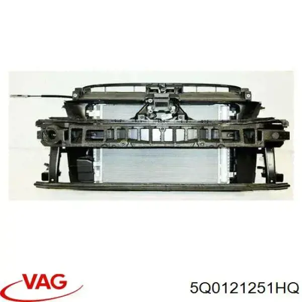5Q0121251HQ VAG радіатор охолодження, додатковий