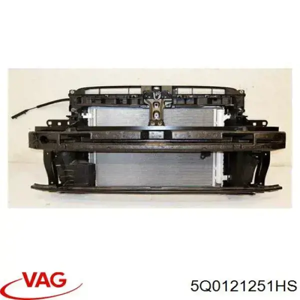5Q0121251HS VAG радіатор охолодження, додатковий