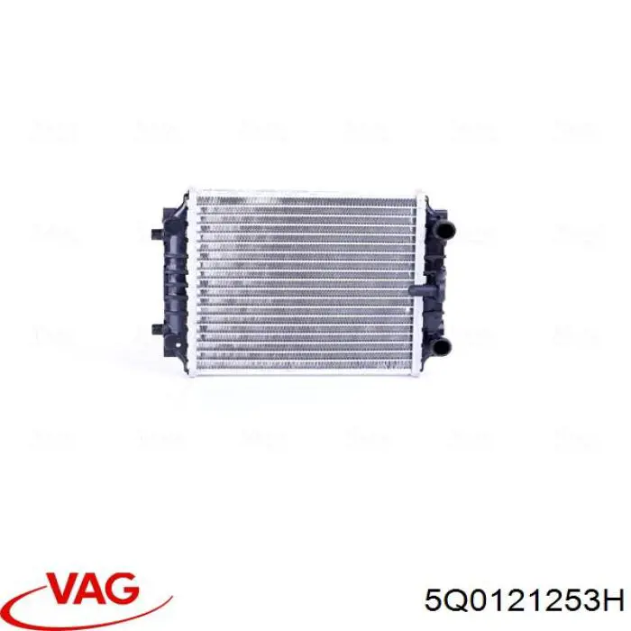 5Q0121253H VAG радіатор охолодження, додатковий