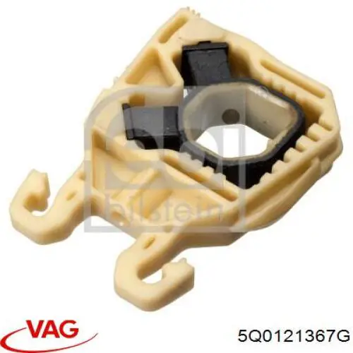 5Q0121367G VAG Кронштейн радіатора верхній, лівий