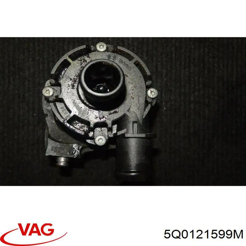 Помпа водяна, (насос) охолодження, додатковий електричний VAG 5Q0121599M