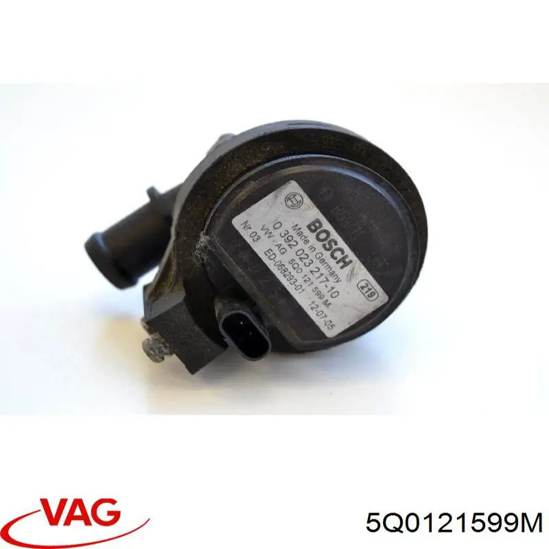 Купити 5Q0121599M VAG Помпа водяна, додатковий електричний