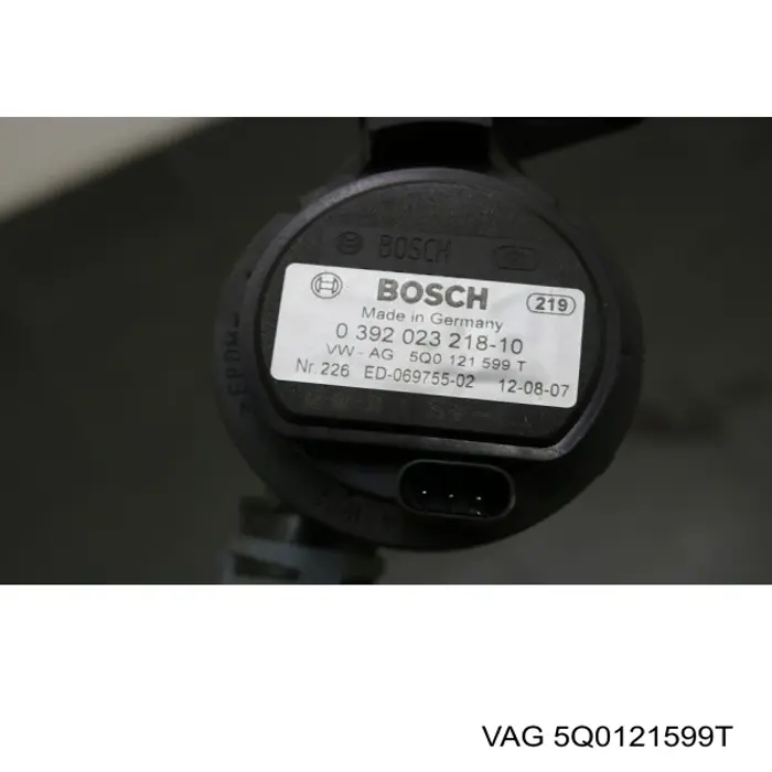 5Q0121599T VAG помпа водяна (насос охолодження, додатковий електричний)