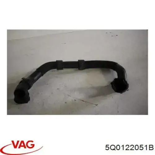 Купити 5Q0122051B VAG Шланг/патрубок радіатора охолодження, нижній