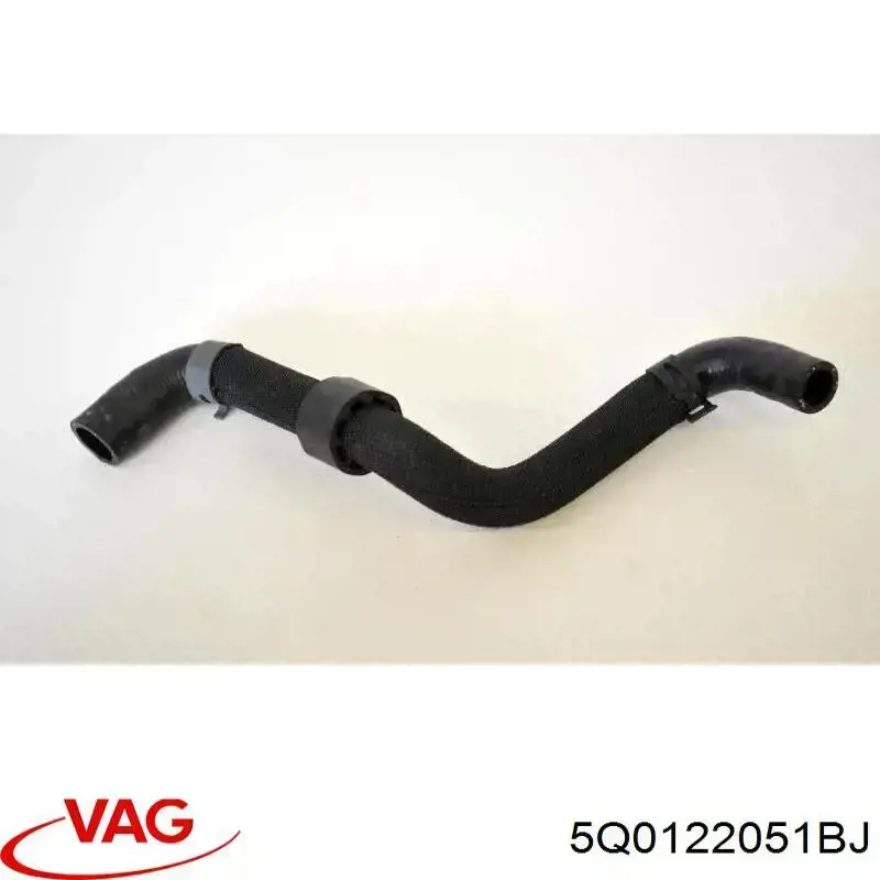 5Q0122051DM VAG Шланг/патрубок радіатора охолодження, нижній