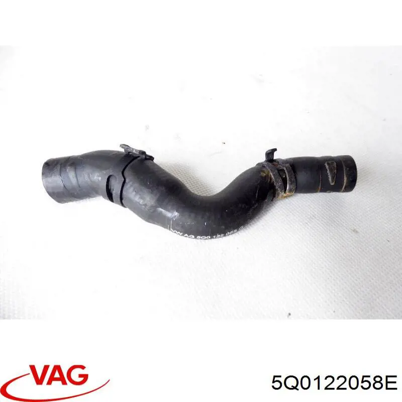 5Q0122058E VAG Шланг термостата