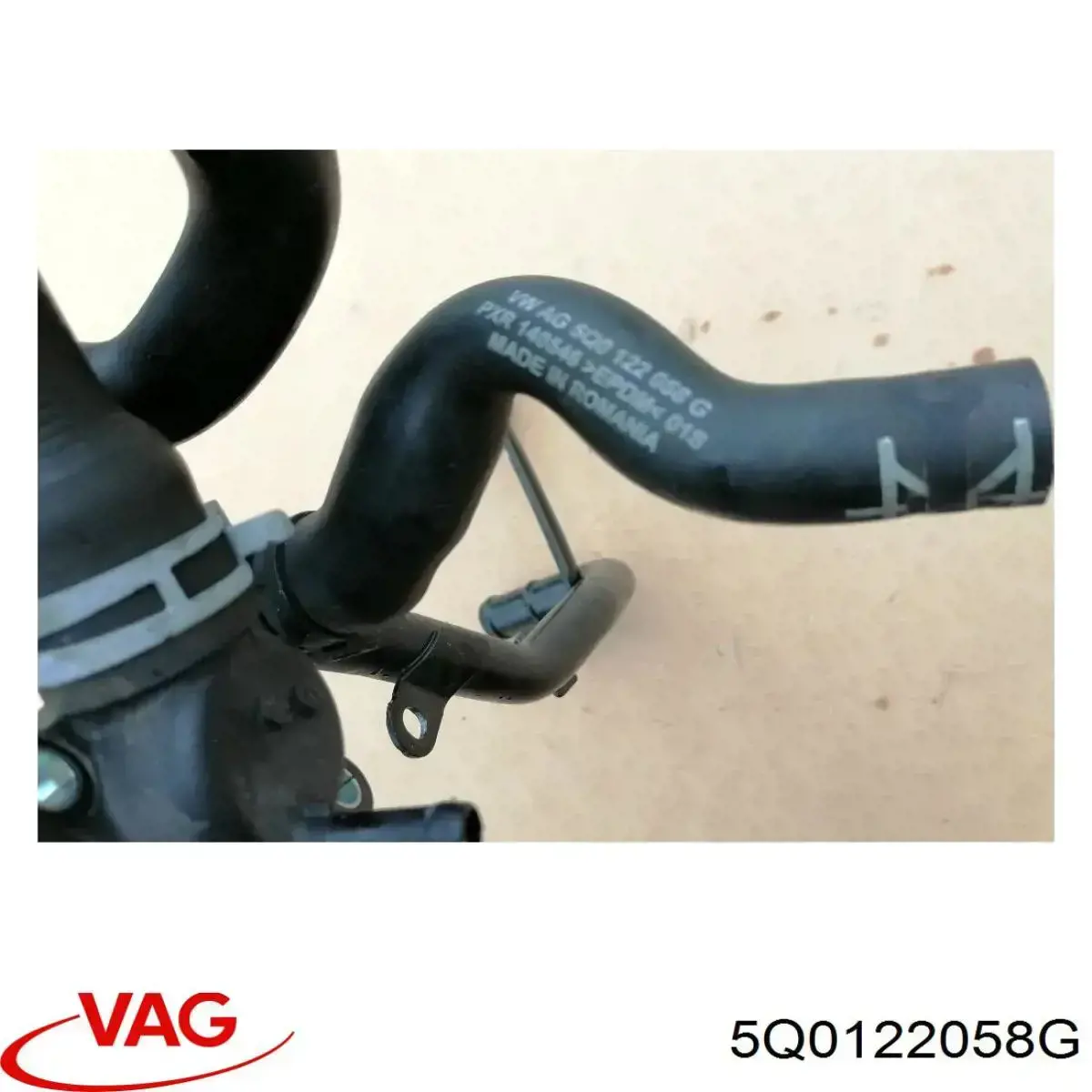 5Q0122058G VAG Шланг термостата