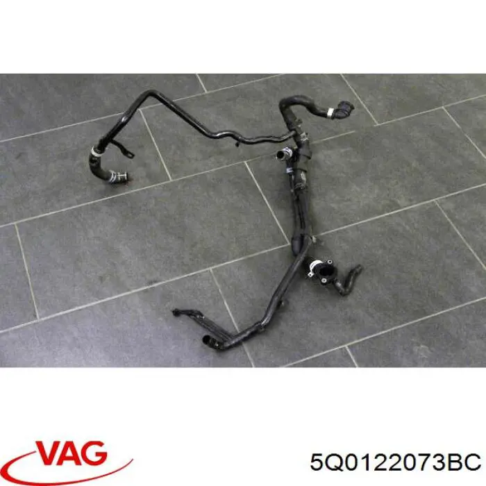 Кран пічки 5Q0122073BC VAG