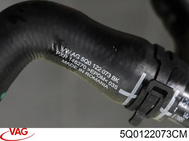 Кран пічки 5Q0122073CM VAG
