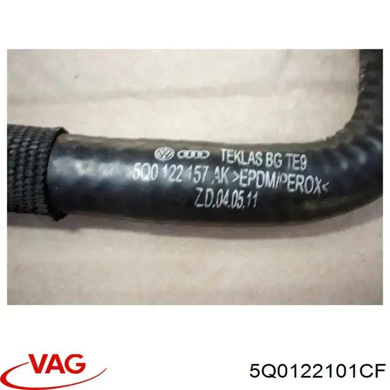 5Q0122101CF VAG Шланги системи охолодження