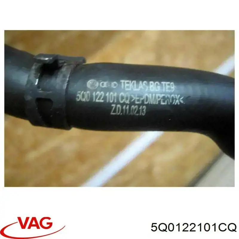 Купити DWW574TT Thermotec Шланг/патрубок радіатора охолодження, верхній