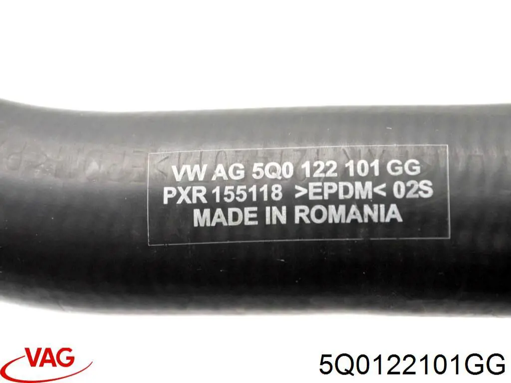 Шланг/патрубок радіатора охолодження, верхній VAG 5Q0122101GG ціна, від 38.01 USD