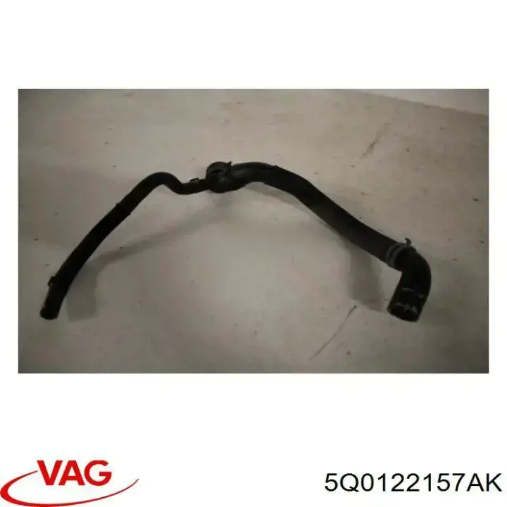 Шланги системи охолодження VAG 5Q0122157AK