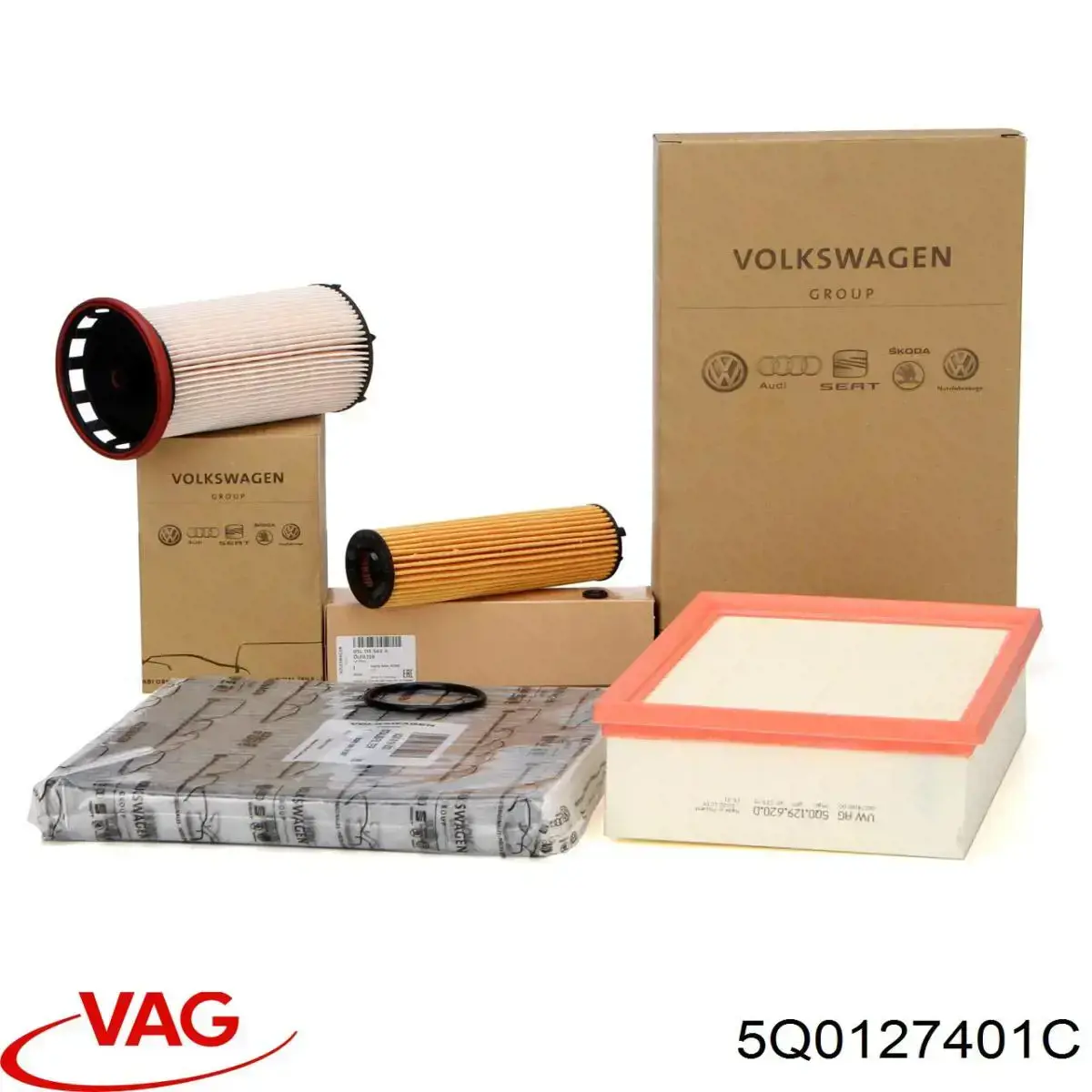 Фільтр тонкого очищення палива VAG 5Q0127401C ціна, від 23.85 USD