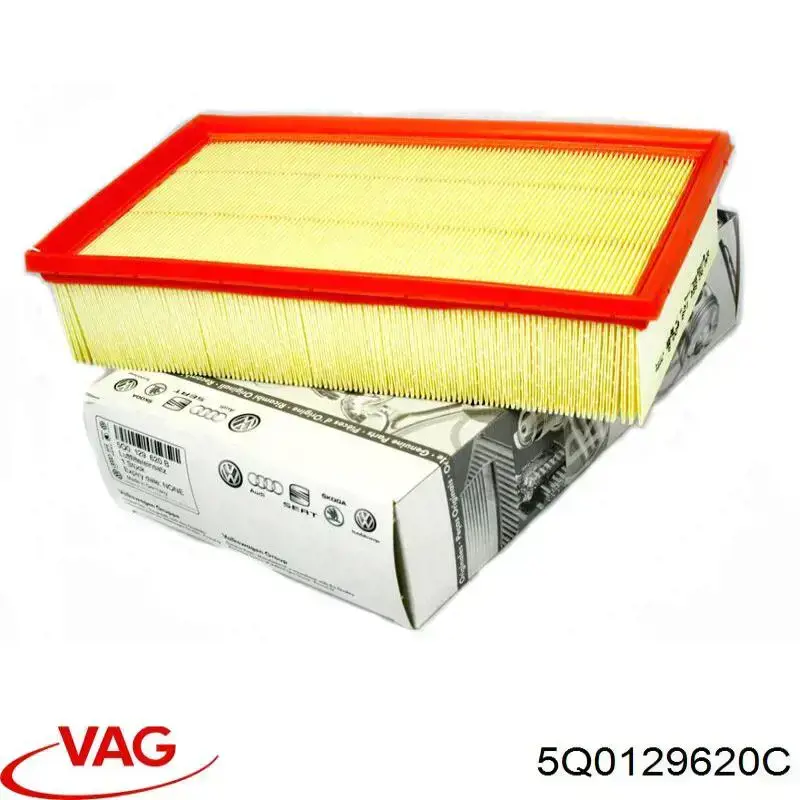 Купити 5Q0129620C VAG Автомобільний фільтр повітря