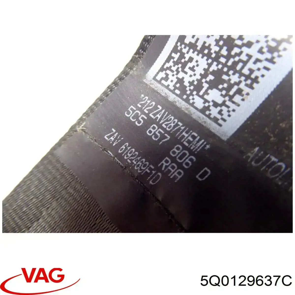 Дренажний шланг корпусу повітряного фільтра 5Q0129637C VAG