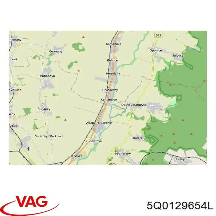  VAG 5Q0129654L ціна, від 72.22 USD