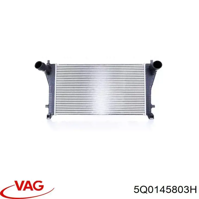 Купити 5Q0145803H VAG Радіатор интеркуллера