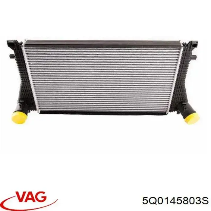 Купити 5Q0145803S VAG Радіатор интеркуллера