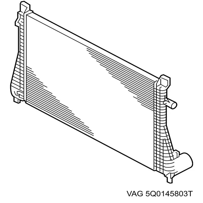 Інтеркулер 5Q0145803T VAG