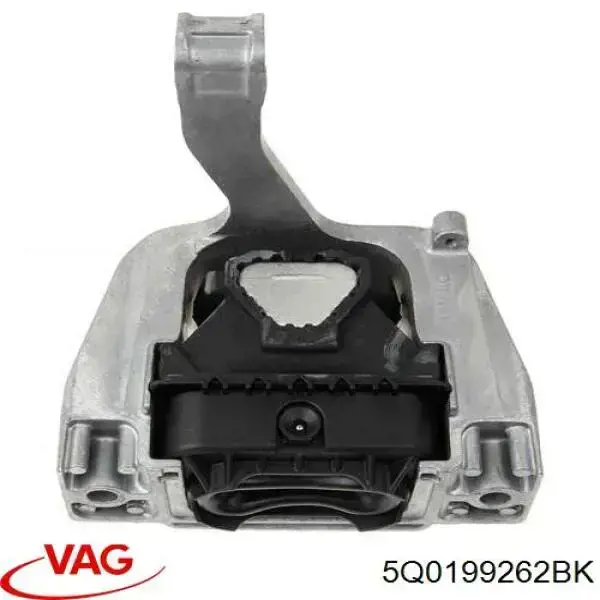 Подушка (опора) двигуна, права 5Q0199262BK VAG