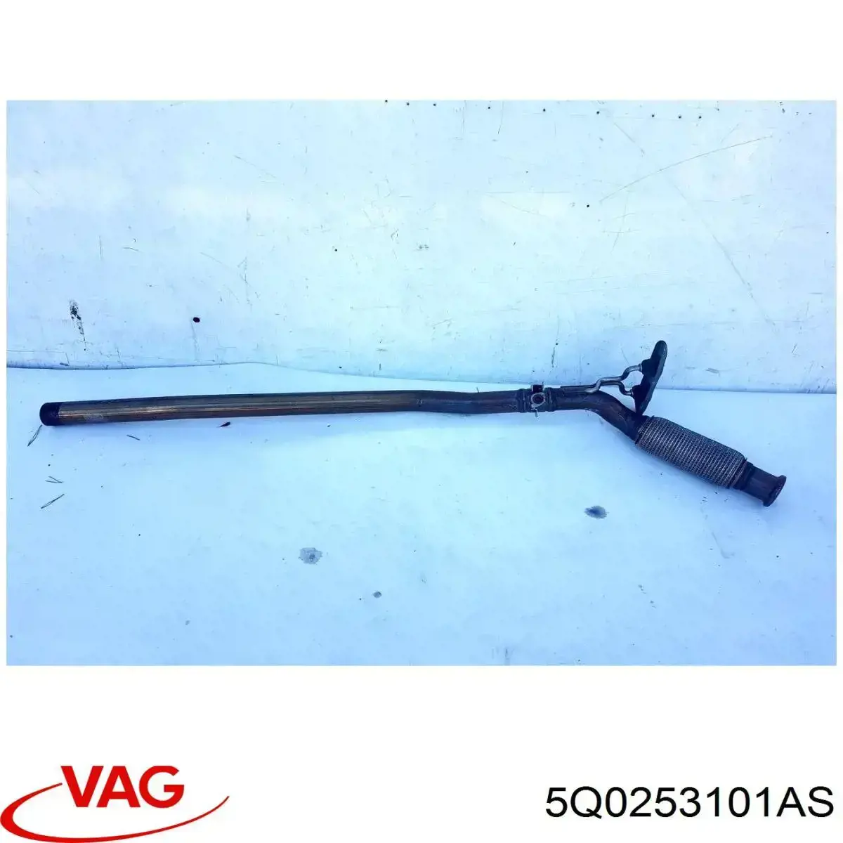Купити 5Q0253101AS VAG Глушник, передня частина
