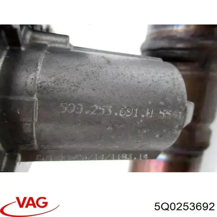 5Q0253692 VAG Заслінка вихлопної системи