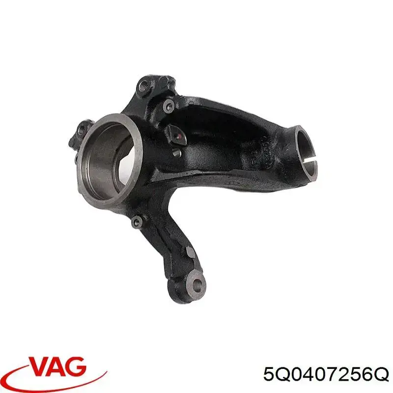 Цапфа - поворотний кулак передній, правий 5Q0407256Q VAG