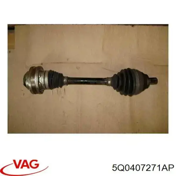 Привід передній лівий VAG 5Q0407271AP ціна, від 75.90 USD