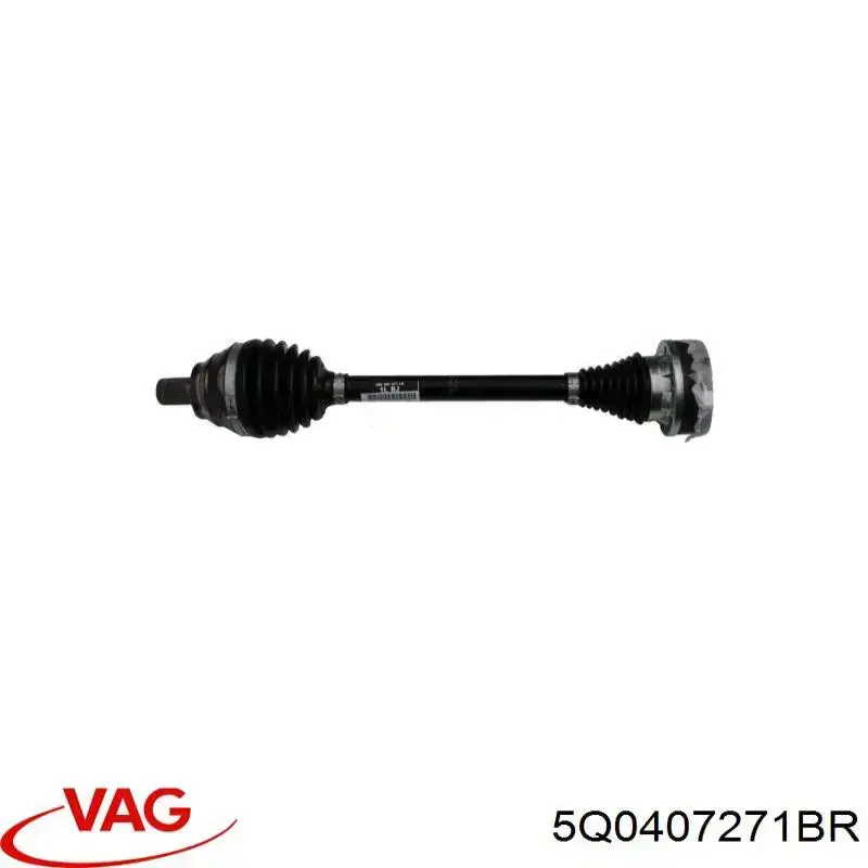 Купити 5Q0407271BR VAG Ліва піввісь