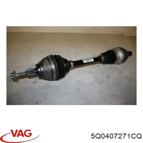Купити 5Q0407271CQ VAG Ліва піввісь