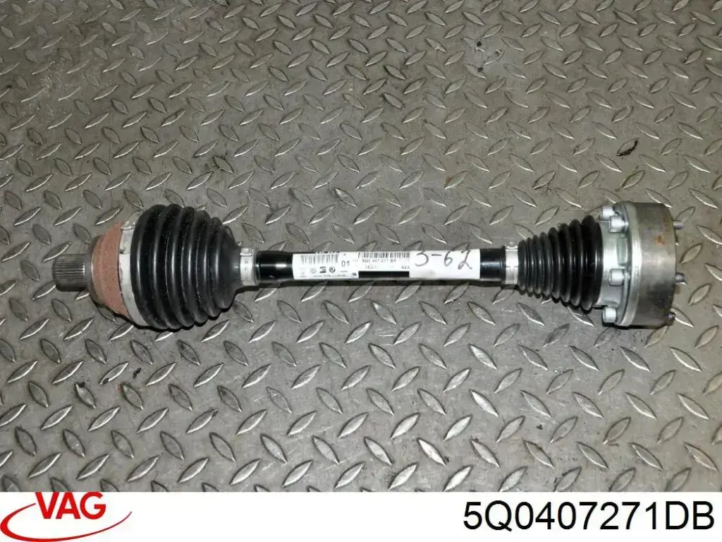 Привід передній лівий VAG 5Q0407271DB ціна, від 93.72 USD