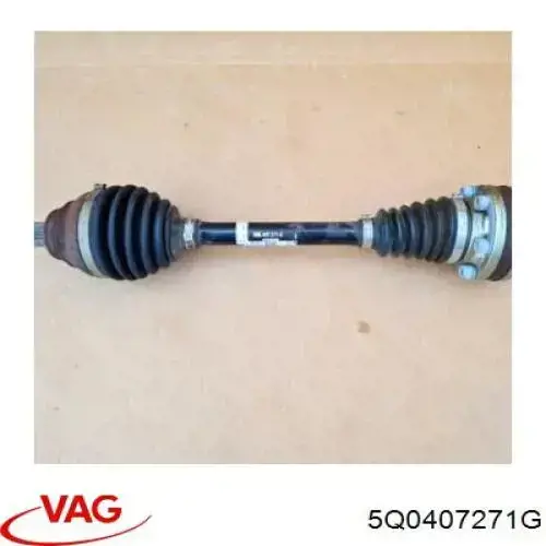 Купити 5Q0407271G VAG Ліва піввісь