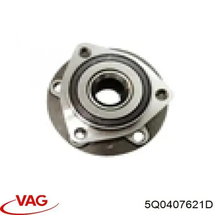 Купити 5Q0407621D VAG Маточини передніх коліс