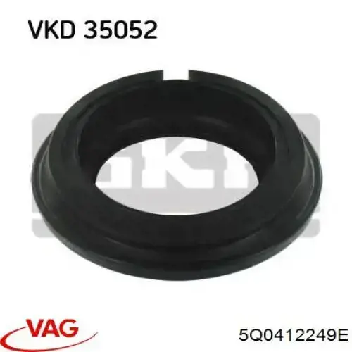 Підшипник опорний амортизатора, переднього VAG 5Q0412249E ціна, від 10.16 USD