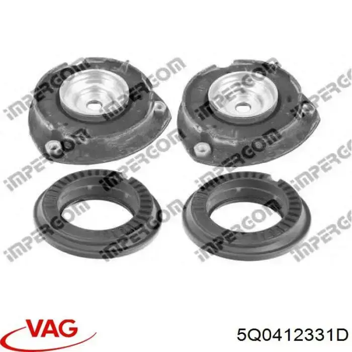 Опора амортизатора переднього 5Q0412331D VAG