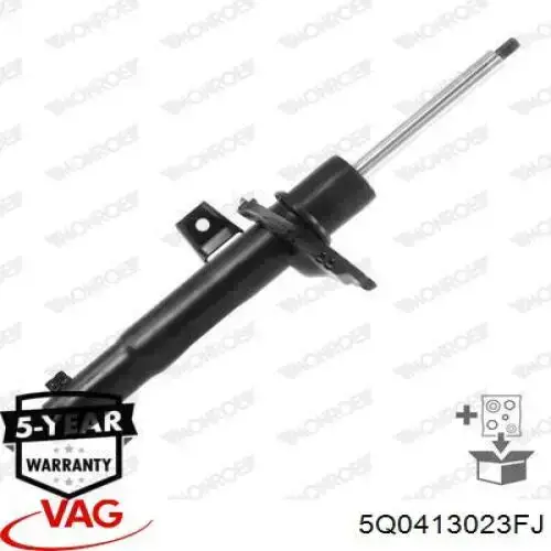 Амортизатор передній 5Q0413023FJ VAG