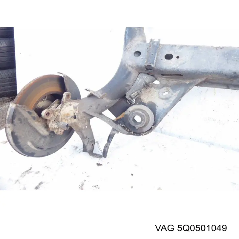 Балка задня 5Q0501049T VAG