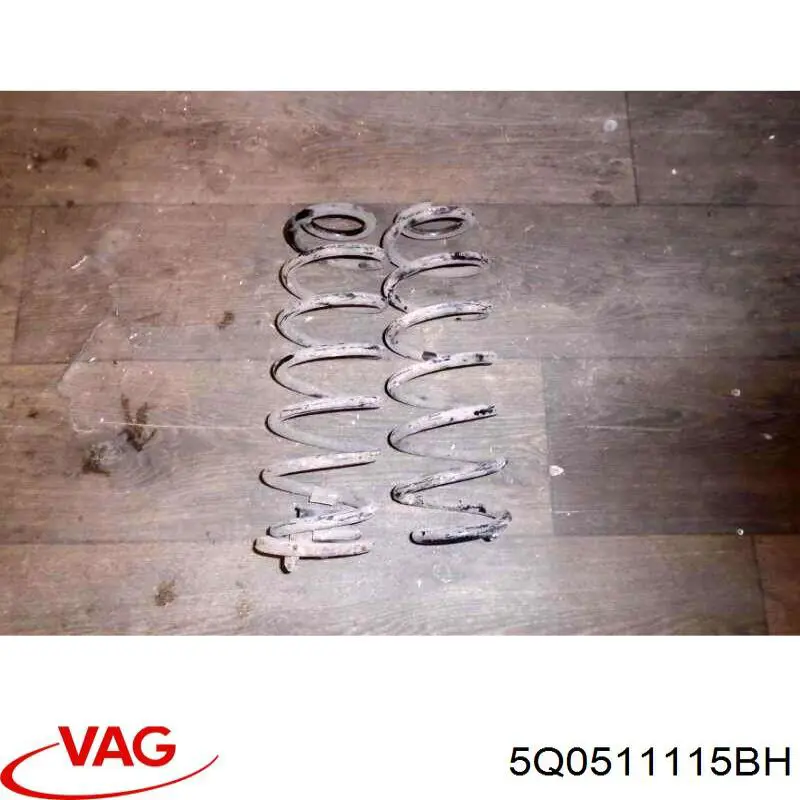 Купити 5Q0511115BH VAG Задні пружини