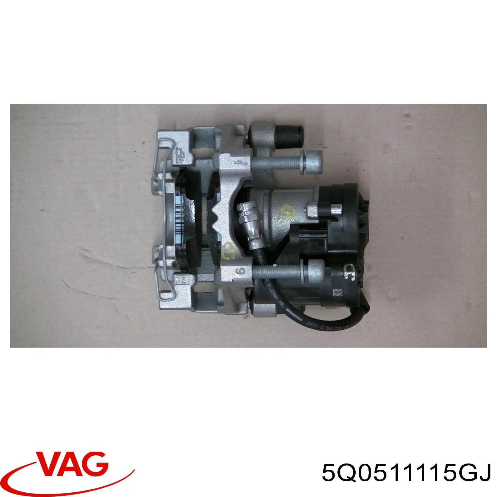 5Q0511115GJ VAG Пружина підвіски задня